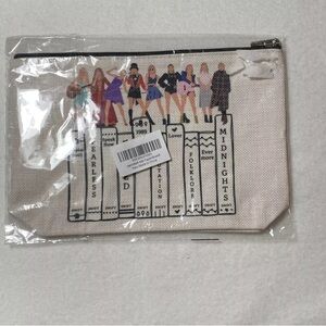 Taylor Swift Novel‎ Tour Cosmetic Small Bag Fearless Red Folklore Evermore Speak